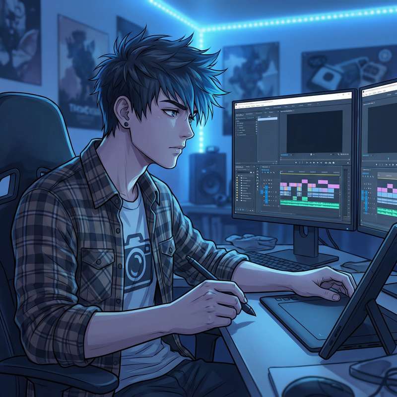 51每日大赛视频剪辑师陈浩然